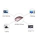 Rechargeable Wireless Mouse for MacBook pro Bluetooth Mouse for MacBook pro Air Laptop MacBook Mac Windows (Rose Gold)