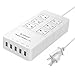 ORICO 6-Outlet Power Strip Surge Protector with 5-Port USB Charger Built-in 5ft Cord for Workbench, Nightstand, Dresser and More 3.5 Out of 5