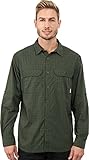 Columbia Men's Royce Peak Plaid Long Sleeve Shirt, Woodland Plaid, Large
