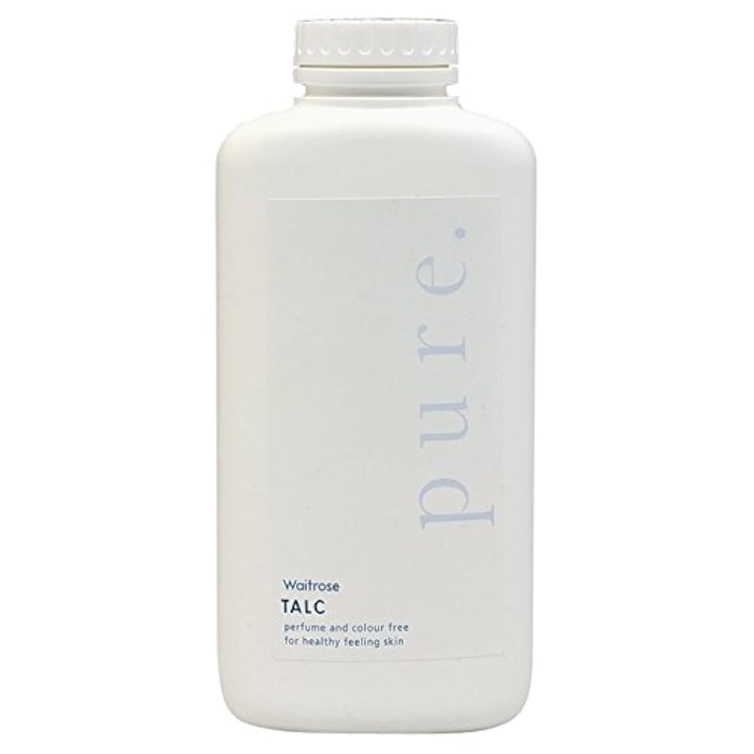 Waitrose Pure Talc Powder 250g Unscented Talc Free Maize Sensitive Skin Soothing Astringent Substance 250g