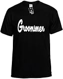 Unisex T-Shirt Size L (GROOMSMEN) Wedding Bridal Party Novelty Shirt