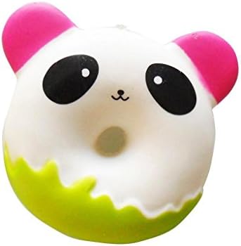 New Jumbo Silly Squishies Cute Panda Donuts Kawaii Cream Scented Foam Very Squishies Slow Rising Decompression Squeeze Kids Simulation Animal Toys Random Shipping