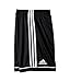adidas Boys' Squadra 17 AEROREADY Regular Fit Quarter Length Soccer Shorts, Black/White, X-Small