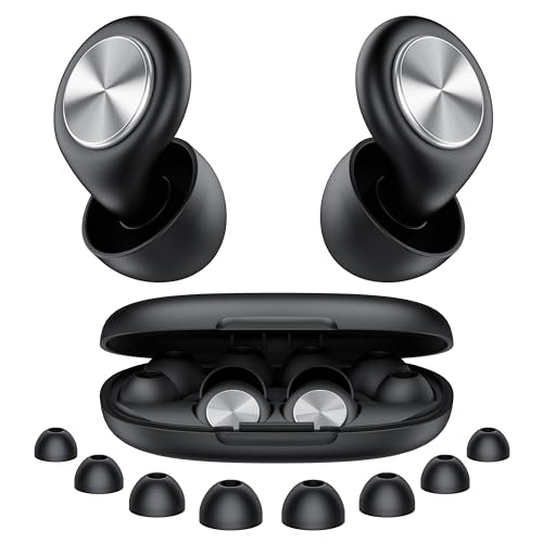 2026 Ear Plugs for Sleeping, 45 dB Reusable Hearing Protection, Noise Reducing Earplugs for Sleep, Ear Plugs Soft and Comfortable for Sleeping, Travel, Concentration, Plane, Concerts