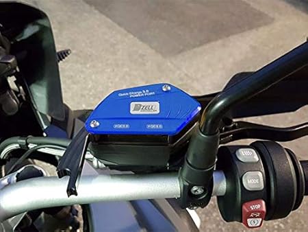 Amazon ディーゼル Dzell Usb Twoポート Bmw R カラー ブルー バイク用シガーソケット 車 バイク