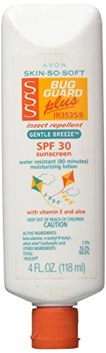 Avon SKIN-SO-SOFT Bug Guard PLUS, SPF 30 Gentle Breeze Avon SKIN-SO-SOFT Bug Guard PLUS, SPF 30 Gentle Breeze