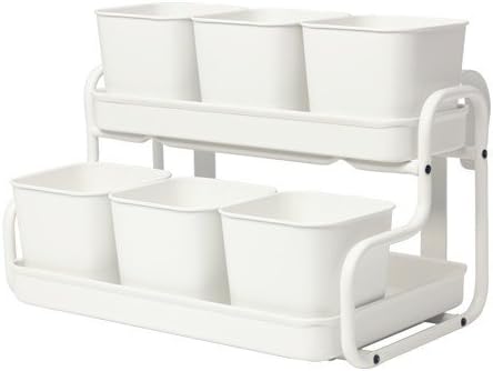 Ikea Socker Pot De Fleurs Avec Support Blanc Pour L Interieur Et L Exterieur Amazon Fr Cuisine Maison