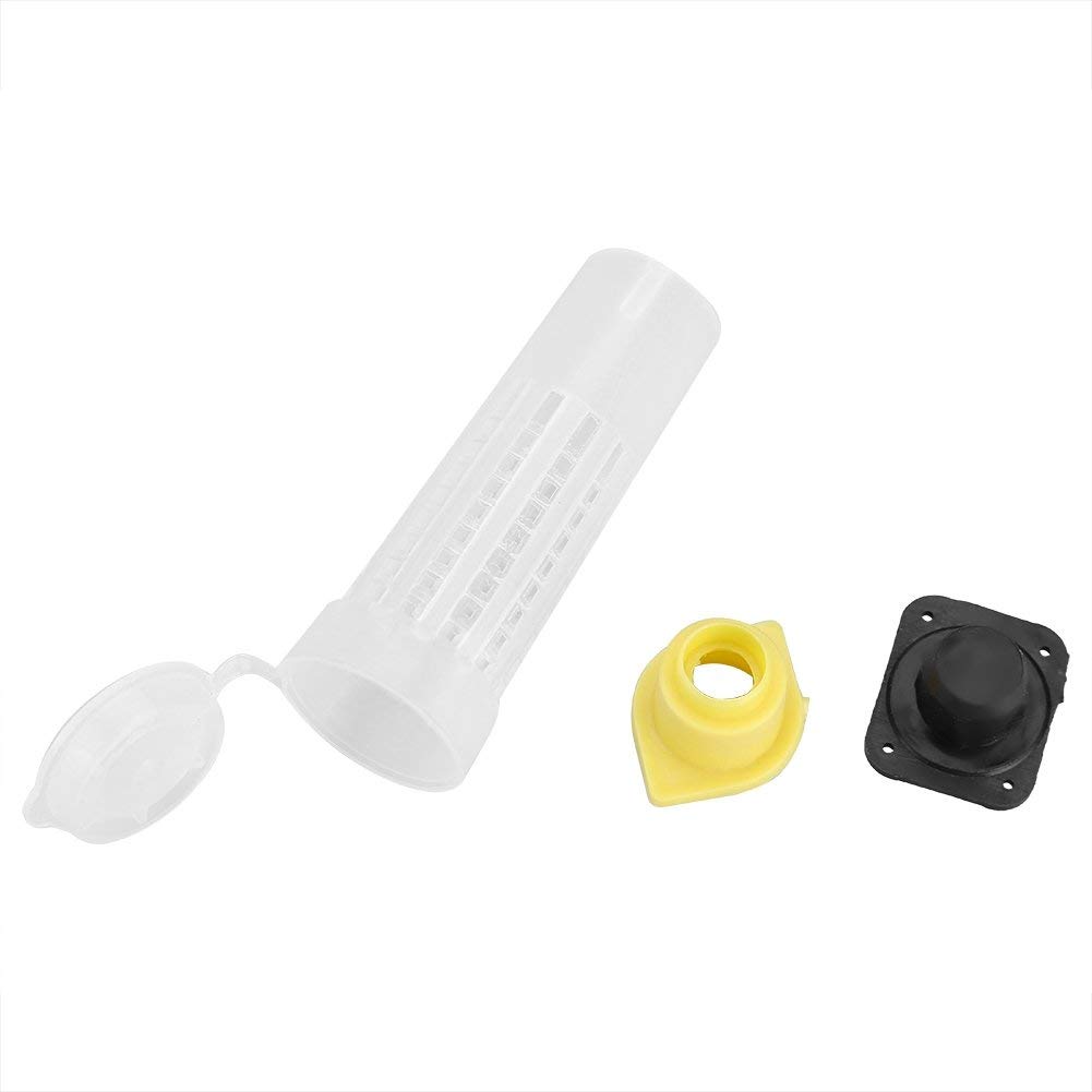 Zerodis Beekeeping Rearing Cup Kit Queen Bee Roller Cages Beekeeper Tool Equipment (20Pcs)