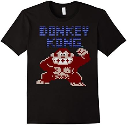Nintendo Donkey Kong 8-Bit Pose Retro Graphic T-Shirt T-ShirtOEKO-TEX STANDARD 100