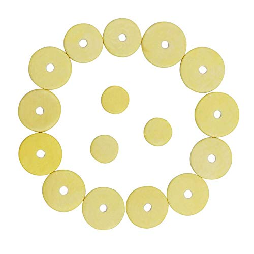 Florenceenid 16 PCS/Set Non-Toxic Soft Replacement Sound Insulation Wear-Resistant Flute Pads Musical Parts Accessories - Thumbnail 3