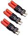 Readytosky Deans Male to HXT 4mm Connector No Wires RC LiPo Battery Connector Adapters(3PCS)