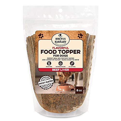 Dog Food Topper Beef Liver Enhance Your Dogs Meal with This Flavor