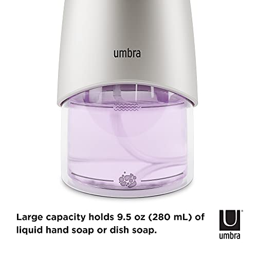 Umbra Otto Foaming Automatic Soap and Sanitizer Dispenser, Nickel Pricepulse