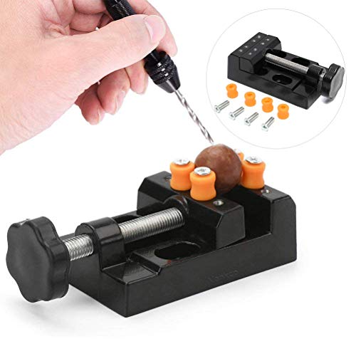 30 Pcs Pin Drill Set,Uspacific Universal Multiple Size Pin Vice with a