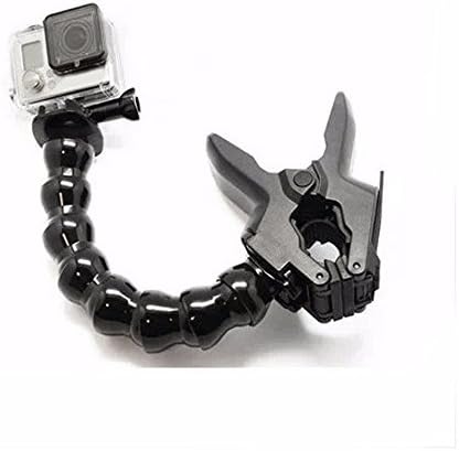 ZeeMoe Jaws Flex Clamp Mount with Adjustable for GoPro Hero 6, 5, 4, Session, 3+, 3, 2, 1 Cameras