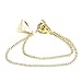 ACE Spike Stud Blouse Shirts Collar Neck Tip Brooch Pin Chain Punk