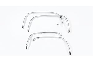Putco 97296 Stainless Steel Full Fender Trim Kit for Chevrolet Silverado