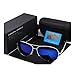 Polarized sunglasses for men women,reflective Mirrored Aviator sunglasses UV400