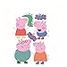 Fange DIY Removable Peppa Pig Wall Stickers Children Room'S Decor Bedroom Decals Kindergarten Background Stickers 42.5''x16.5'' by Fangeplus
