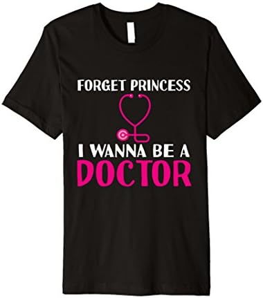 Future Doctor T-Shirt for Girls Princess Birthday Gift Tee
