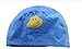 RETON Waterproof Kids Swimming Cap Breathable Ear Wrap Protection Children Swim Hat with Pu Coating Cartoon Pattern Random (Blue)