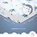 Luxurious Elephant Baby Crib Bedding Sets for Boys by Cocoon - Let Your Little One Sleep Like an Angel - Organic Cotton 3-Piece Nursery Set Including Fitted Sheet, Comforter & Crib Skirt (Set of 3)