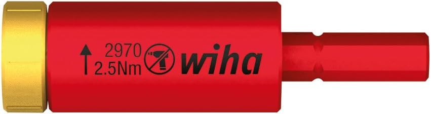 Wiha easyTorque Adapter Electric 2,0 Nm, Red, (29701200)