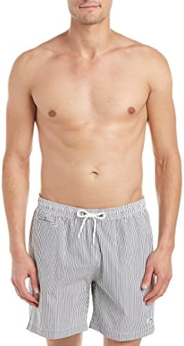 Trunks Men's Premium San O Trunks, Black/White, Small