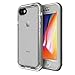 LifeProof NÜÜD SERIES Waterproof Case for iPhone 8 (ONLY) - Retail Packaging - SNOWCAPPED (BRIGHT WHITE/SLEET)