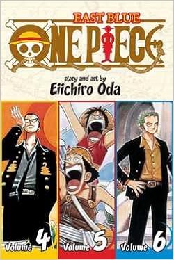 One Piece Volumes 4 6 East Blue Paperback By Eiichiro Oda 10 Edition Amazon Com Books