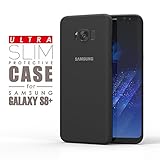 Ultra-Thin PP(0.35mm) Slim Plastic Thinnest Protective Case Cover for Samsung Galaxy S8+ / S8 Plus (6.2 inch) - Black Chocolate [Matte Semitransparent]