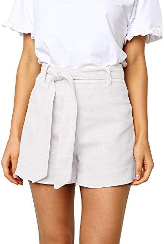 Solid Shorts Women Ladies Strap Casual Short Pants