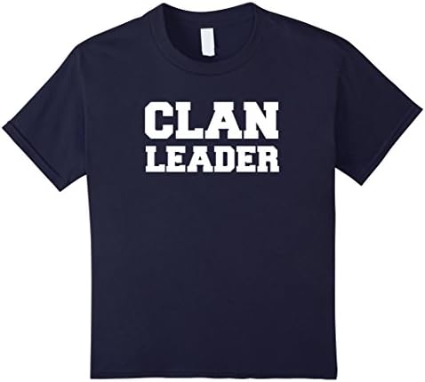 Kids Clan Leader - Clash On T-Shirts 12 Navy