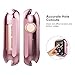 Alritz for Apple Watch Bumper 40mm Series 5 / Series 4, Soft TPU Protective Case for iWatch Series 4/5, Rose Gold and Clear