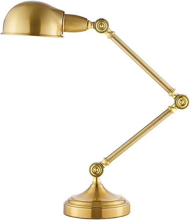 Wxifeid Bedside Light Nightstand Lamp Table Lamps Work Table Lamp Simple Brass Reading Table Lamp Bedroom Bedside Lamp Energy Grade A Color Brass Size 4w Warm Light Led Amazon Co Uk
