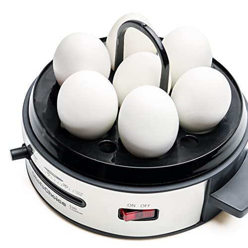 Chef'sChoice 810 Gourmet Egg Cooker with 7 Egg Capacity Makes Soft Medium Hard Boiled and