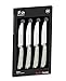 Cangshan S1 Series 1020366 German Steel Forged 4-Piece Steak Knife Set, 5-Inch Straight-Edge Blade