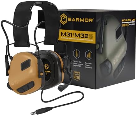 Amazon.com : OPSMEN Upgrade EARMOR M32X PLUS Tactical Headset with