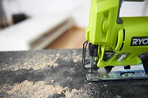 Ryobi Stichsäge RJS720-G (500 Watt, Hubläge 19 mm, ergonomisches Design, Säge mit Führungshilfeinkl. 1 Sägeblatt… – Bild 7