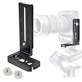 EaxanPic Aluminum L Bracket Vertical Shooting Quick