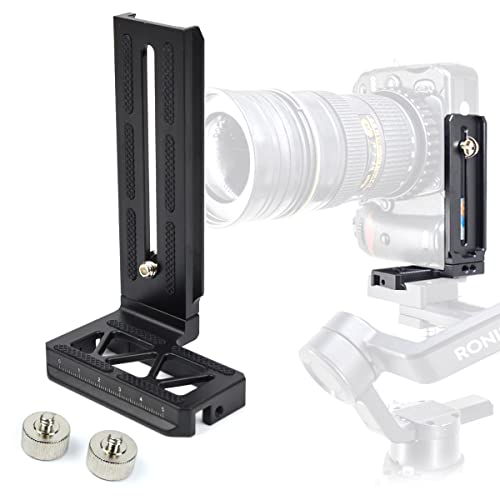 EaxanPic Aluminum L Bracket Vertical Shooting Quick
