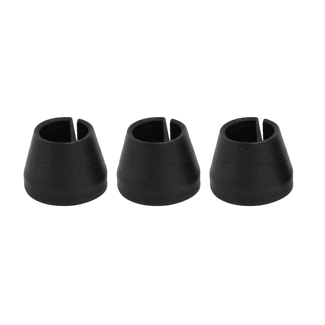Sourcingmap 1/4 Inch Inner Dia Metal Collet Chuck Replacement Parts for Trimmer Tool 3pcs