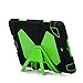 Aceguarder Water-Proof Shock-Proof Mini Case for Ipad Mini, 1, 2, 3 - Black & Green