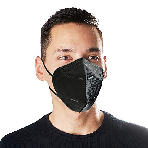 KN95 Face Mask 50 Pack, LundyBright 5Layer Protective Masks with