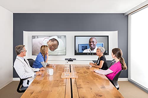 Logitech MeetUp Video Conferencing System, Ultra HD 4K/1080p/720p, 3 Microphones/Adjustable Speakers, Wide Field of View 120°, PC/Mac/Laptop/Macbook/Tablet - Black, 4K - Image 7