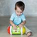 KiddoLab 3 in 1 Roll & Learn Activity Center for Baby and Rattle Ball Toy. Infant Learning Activity Center Toy with Colorful Lights and Fun Sounds.Interactive Light Up Toys for 6 Month Old Baby.