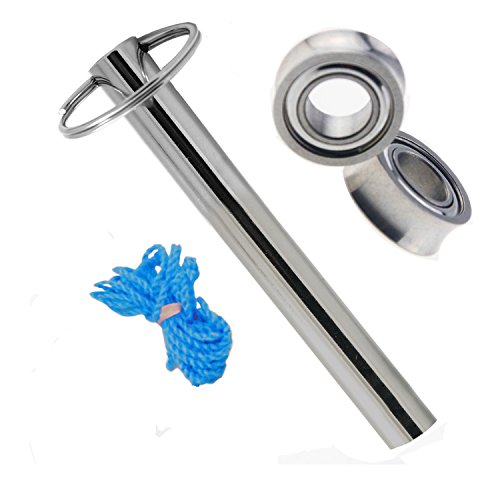 MAGICYOYO Unresponsive Bearings - Rustless Stainless 10 Ball Yoyo Bearings + 6 Axles (8mm/10mm/12mm) + Bearing Remover Tool +2 Yoyo Strings