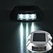 SOLMORE Solar Dock Light, LED Deck Light Solar Lights Path Road Dock Lights Waterproof Outdoor Warning Step Lights for Driveway Garden Walkway Backyard Fence Patio White (1Pcs)