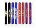 BeHero! Superhero Slap Bracelets for Kids Party Favors for Boys or Girls | Superhero Party Supplies Best for Goodie Bag Fillers, Pinata Filler, Carnival Prizes, Birthdays, Classroom Prizes (8 Pack)