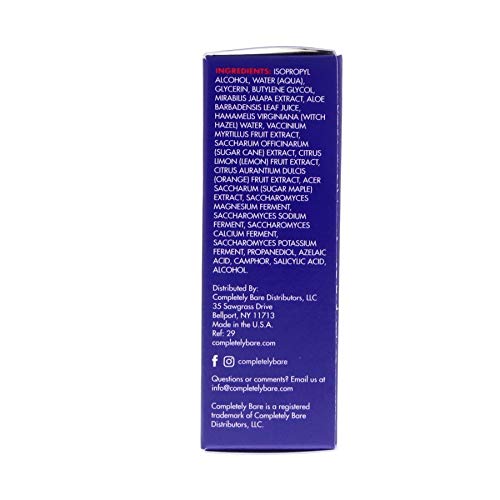 Completely Bare Calm Down Ingrown Facial Hair Razor Bump